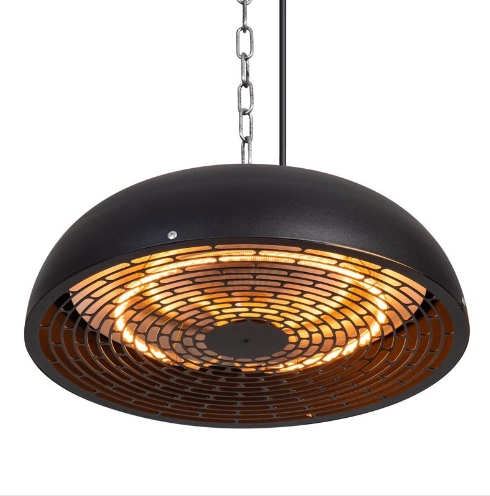 Infrared wall heater for bathroom