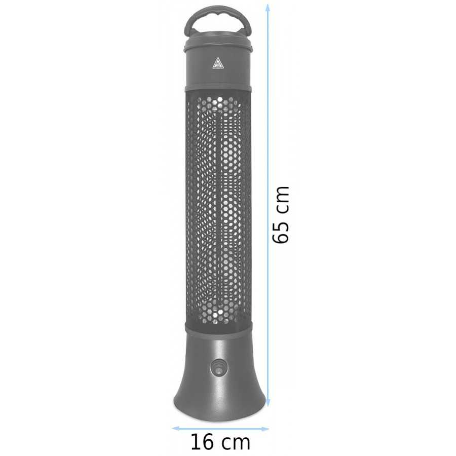 Waterproof heater for pergola