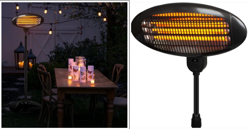 Electric outdoor heater waterproof